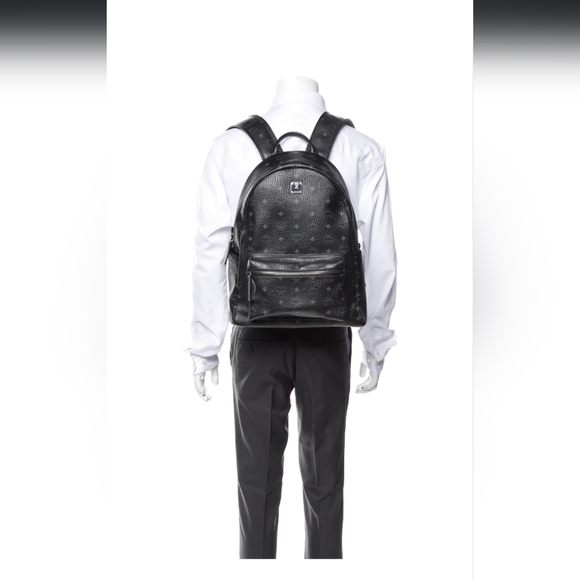 MCM Leather Visetos Backpack - 100% Authentic! - Picture 7 of 7